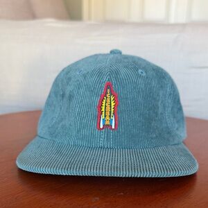 Icecream “ROCKET ”Teal Corduroy Cap